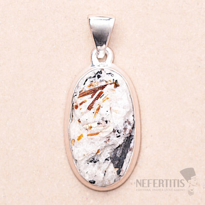 Astrophyllite pendant silver Ag 925 P1066