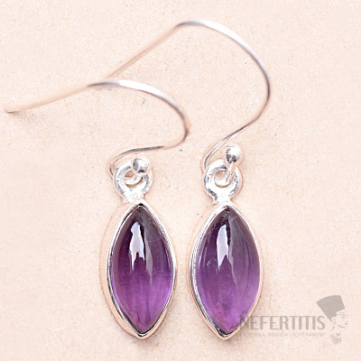 Amethyst Ohrringe Silber Ag 925 E1245