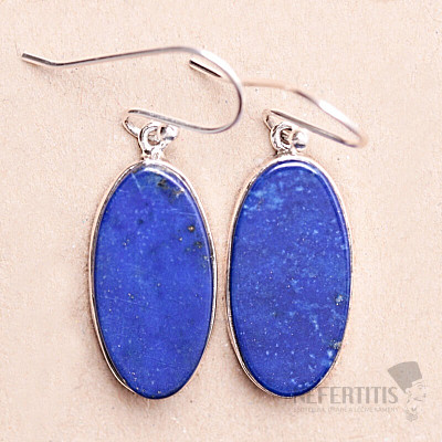 Lapis Lazuli earrings silver Ag 925 E1408