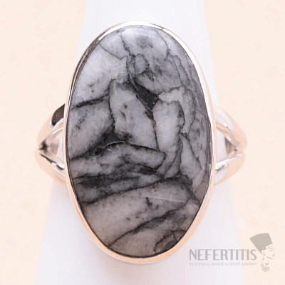 Pinolite silver ring Ag 925 R142