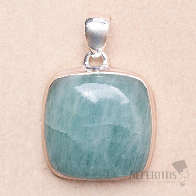 Aquamarine pendant silver Ag 925 P1461