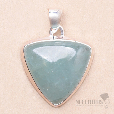 Aquamarine pendant silver Ag 925 P1478