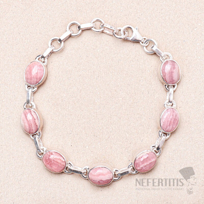 Rhodochrosit-Armband Silber Ag 925 B159