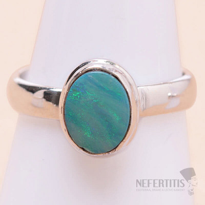 Opal australischer Ring Silber Ag 925 LOT17