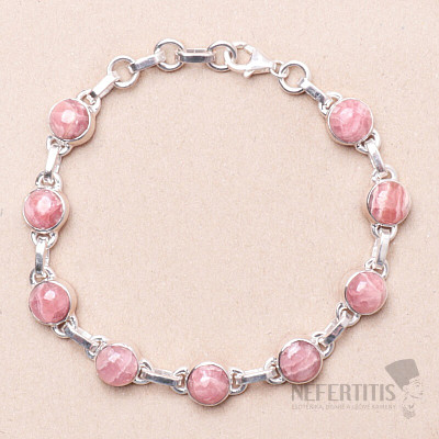 Rhodochrosit-Armband Silber Ag 925 B173