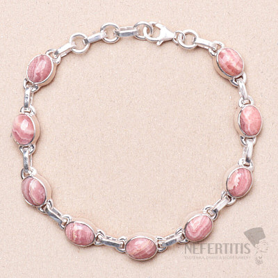 Rhodochrosit-Armband Silber Ag 925 B184