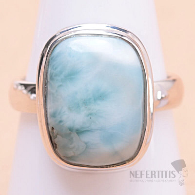 Larimar prsteň striebro Ag 925 LOT213