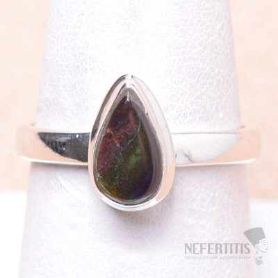 Amolite ring silver Ag 925 LOT22