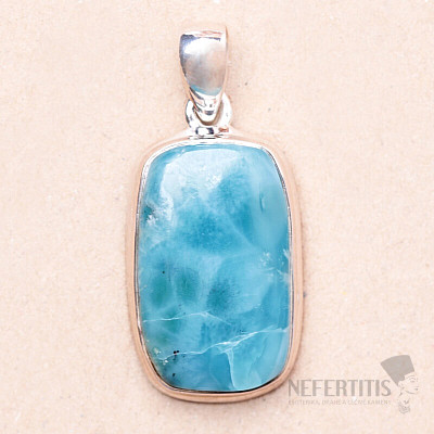 Larimar přívěsek stříbro Ag 925 LOT249