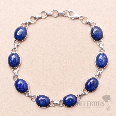 Lapis Lazuli náramok striebro Ag 925 B251