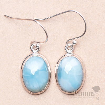 Larimar earrings silver Ag 925 E2562