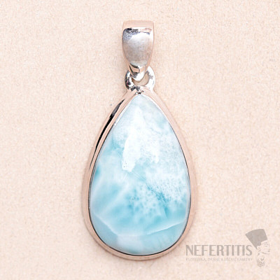 Larimar-Anhänger Silber Ag 925 LOT257