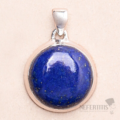 Lapis Lazuli silver pendant Ag 925 P2780