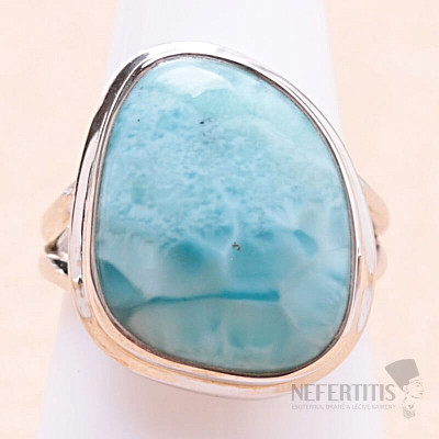 Larimar prsteň striebro Ag 925 LOT279