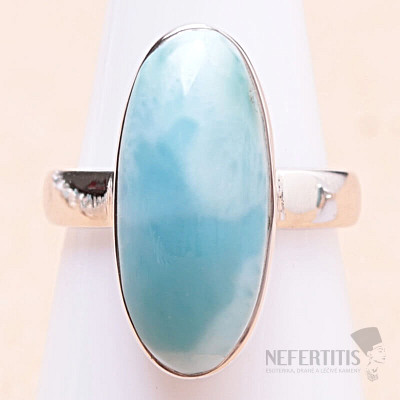 Larimar prsten stříbro Ag 925 LOT284