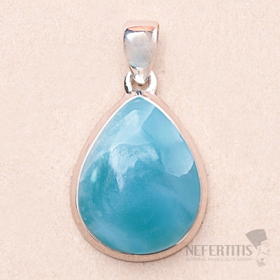 Larimar-Anhänger Silber Ag 925 LOT289