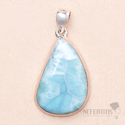 Larimar pendant silver Ag 925 LOT290