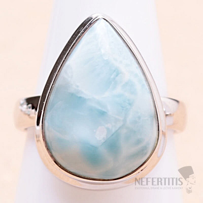 Larimar prsten stříbro Ag 925 LOT290