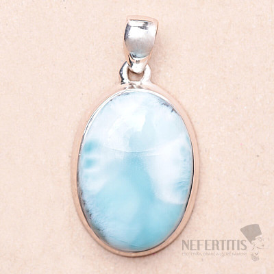 Larimar prívesok striebro Ag 925 P3017