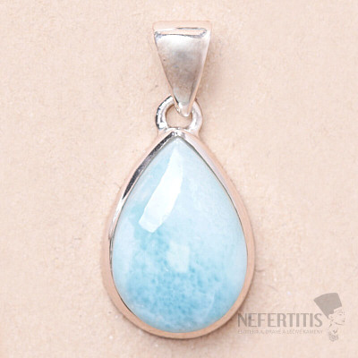 Larimar přívěsek stříbro Ag 925 LOT306