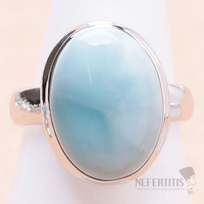 Larimar ring silver Ag 925 LOT326