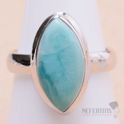 Larimar prsteň striebro Ag 925 LOT342