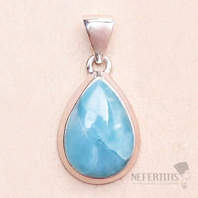 Larimar prívesok striebro Ag 925 LOT345