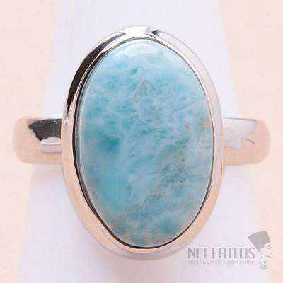 Larimar ring silver Ag 925 LOT366