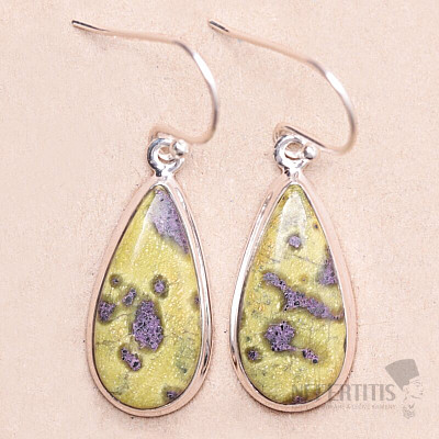 Atlantisite earrings silver Ag 925 E479