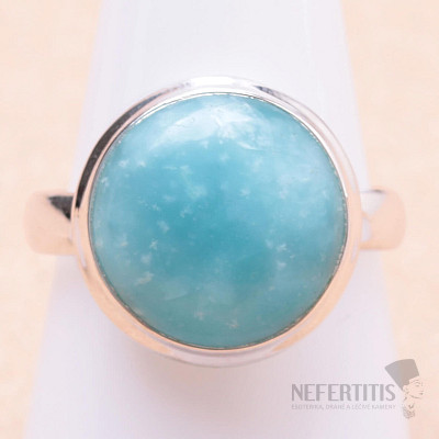 Smithsonite silver ring Ag 925 R509