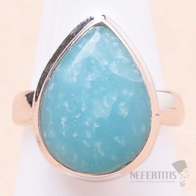 Smithsonite silver ring Ag 925 R518