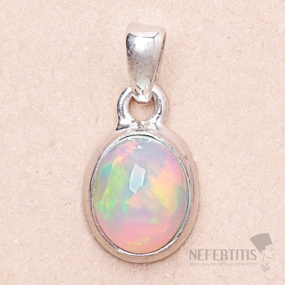 Opal Ethiopian pendant silver Ag 925 LOT69