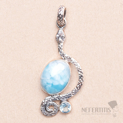 Larimar-Anhänger Silber Ag 925 69510