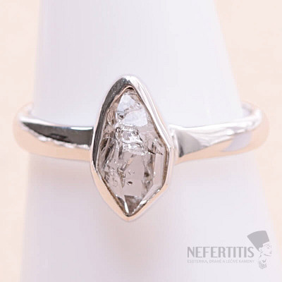 Herkimer Diamantring Silber Ag 925 LOT75