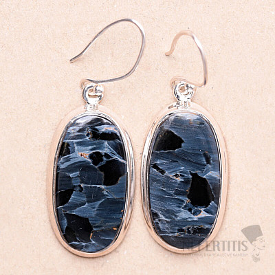 Pietersit earrings silver Ag 925 E778