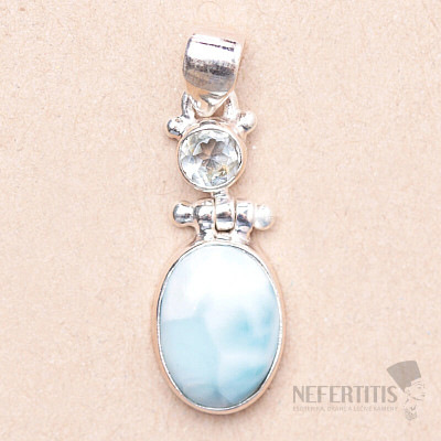 Larimar prívesok striebro Ag 925 78004