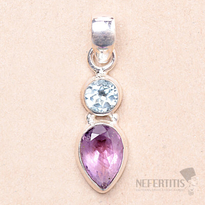 Amethyst-Anhänger Silber Ag 925 81667