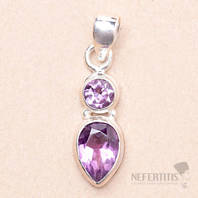 Amethyst-Anhänger Silber Ag 925 81672