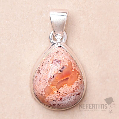 Opal Mexican pendant silver Ag 925 P821