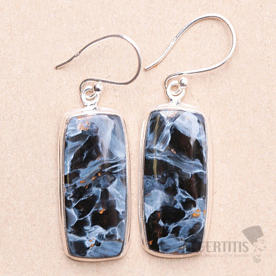 Pietersit earrings silver Ag 925 E823