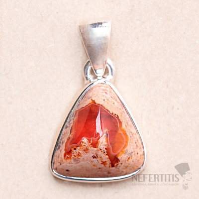 Opal Mexican pendant silver Ag 925 P826