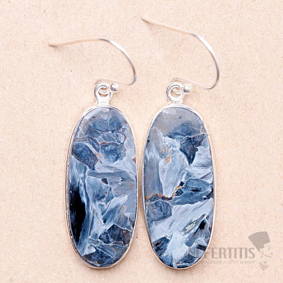 Pietersit earrings silver Ag 925 E909