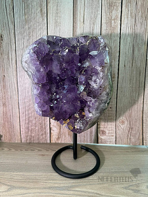 Amethyst druse on stand No. 14