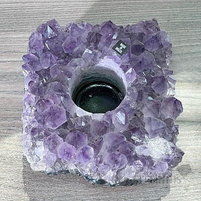 Amethyst-Drusenleuchter 20