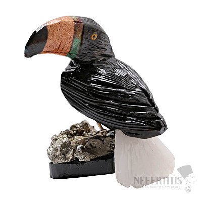 Toucan on a talc base 4