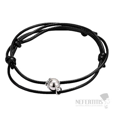 Armbänder für Paare Magnet schwarze Schnur