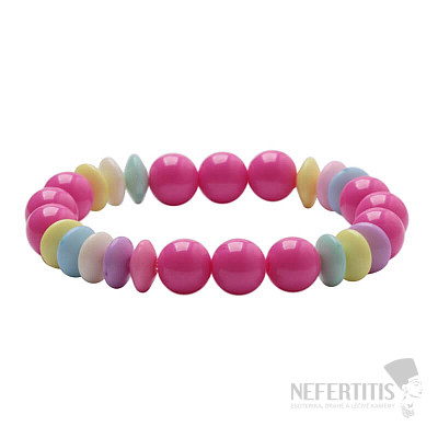 Children's cyclamen bracelet