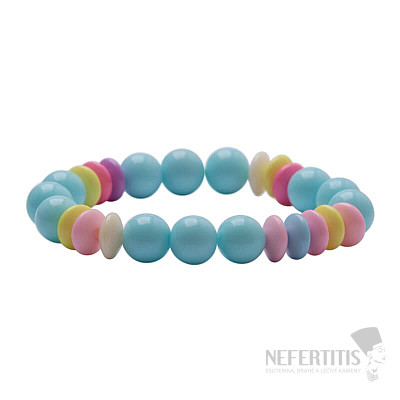 Children's bracelet Turquoise fairy