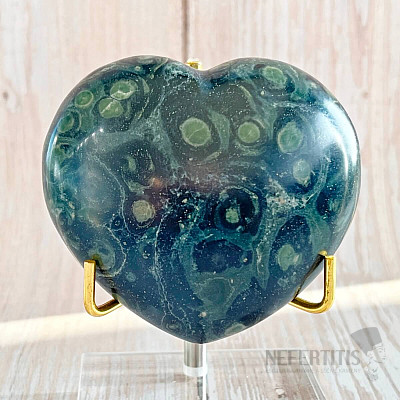 Jasper Kambaba polished Madagascar Heart M6-11