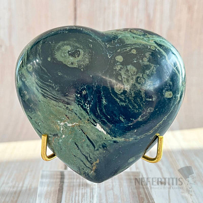 Jasper Kambaba polished Madagascar Heart M6-6